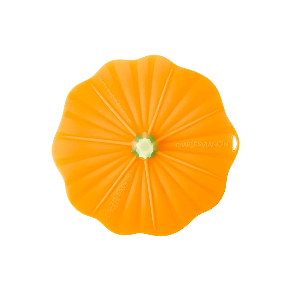 Charles Viancin Pumpkin couvercle silicone 20 cm hermétique